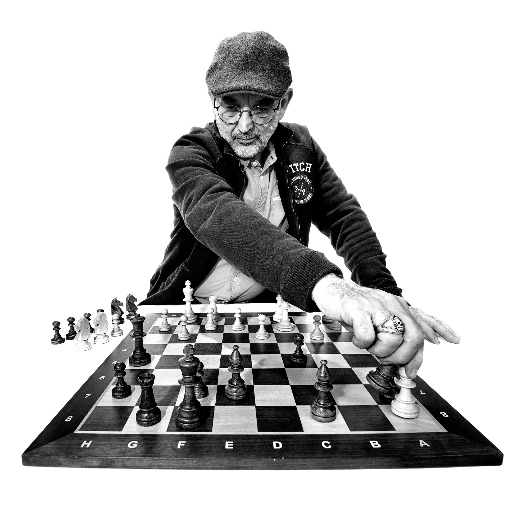 Patrick, joueur d'échecs, 2022
